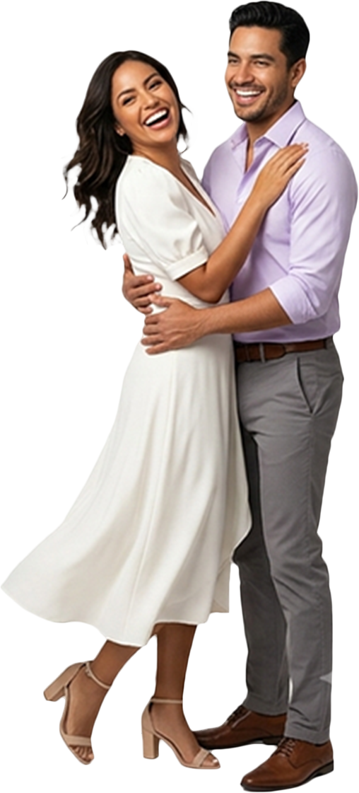 Javier y Erica juntos